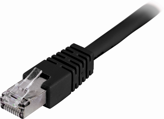 F/UTP Cat6 Laitekaapeli, 35m, 250MHz, Delta-sertifioitu, LSZH, Musta