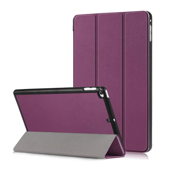 iPad Mini (2019) tri-fold nahkainen suojakotelo - Violetti