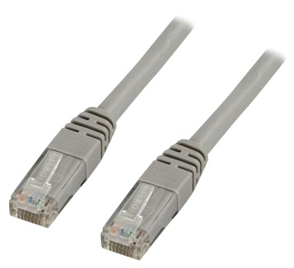 U/UTP Cat6 Laitekaapeli, 15m, 250MHz, LSZH, Harmaa
