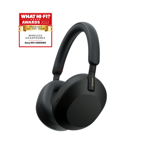WH-1000XM5, Headphones With Mic, Full Size, Bluetooth, Black