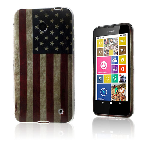 Westergaard Nokia Lumia 630 Kuori - Vanhanaikainen Amerikan Lippu