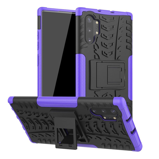 Offroad Samsung Galaxy Note 10 Pro kuoret - Musta / Violetti