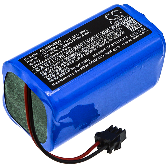 Ecovacs CEN360 CEN361 DH35 akku 2600mAh / 37.44Wh