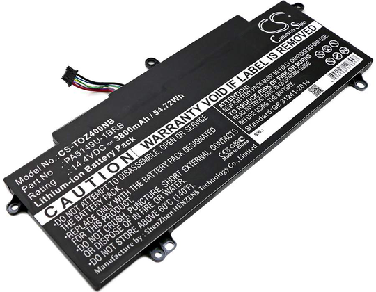 Toshiba Tecra Z40-A-10K Tecra Z40-A-10T Tecra Z40-A-10X akku 3800mAh