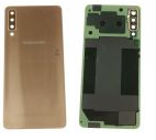 Samsung Galaxy A7 2018 (SM-A750F) Akkukansi / Takakansi - Kulta (Alkuperäinen)