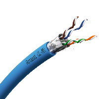 SCHNEIDER ELECTRIC ACTASSI TIETOVERKKOKAAPELI CAT6A F/FTP 2X4P DCA 500M RULLA SININEN