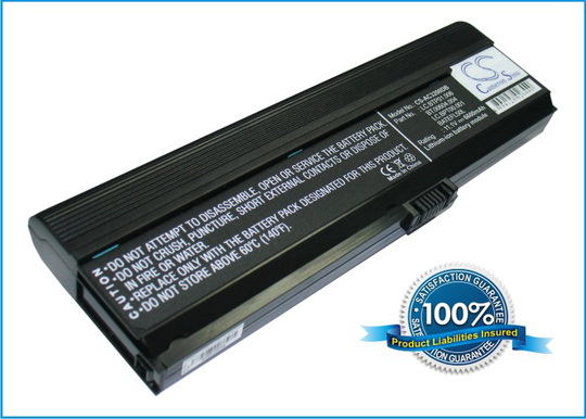 Acer Aspire 3030 Aspire 3050 TravelMate 2400 TravelMate 3270 TravelMate 4310 akku 6600 mAh