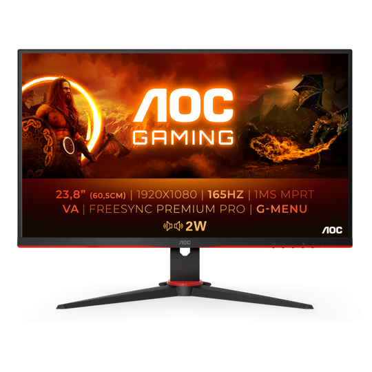 AOC 24G2SAE 24" FHD VA DP/HDMI 165HZ FREESYNC