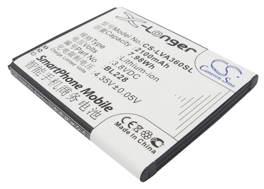Lenovo A360T akku 2100 mAh