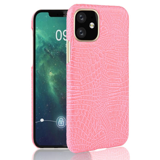 Croco iPhone 11 Pro Max kuoret - Pinkki