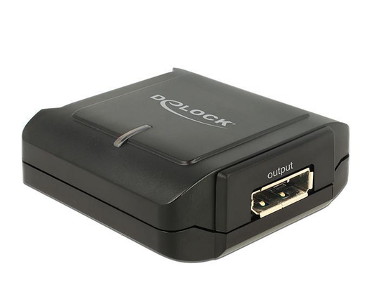 Displayport 1.2 Repeater, 4K At 60 Hz, 7.1 Sound, Black