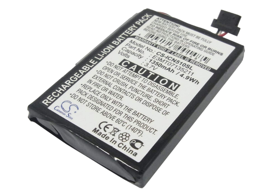 NAVMAN iCN 510 iCN 520 iCN 530 akku 1350mAh