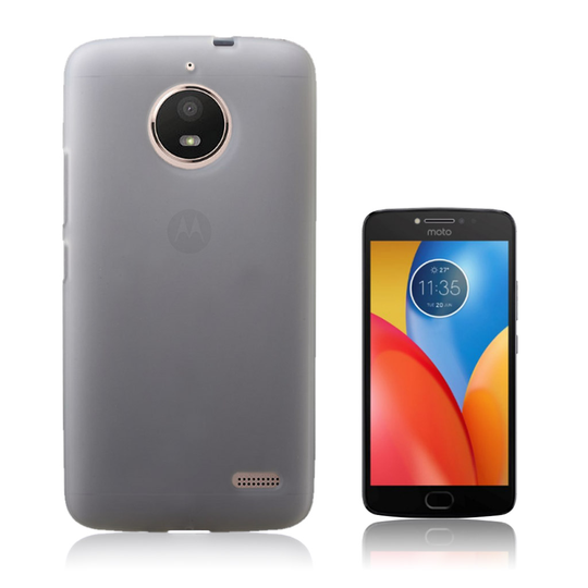 Motorola Moto E4 mattapintainen suojakuori - Valkoinen
