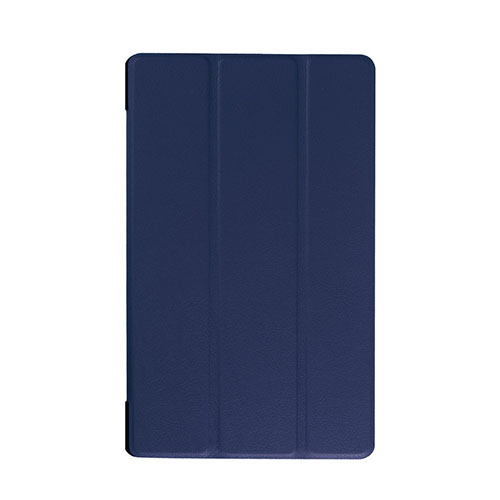 Gaarder Lines Lenovo Tab A8-50 Nahkakotelo Standillä - Tummansininen