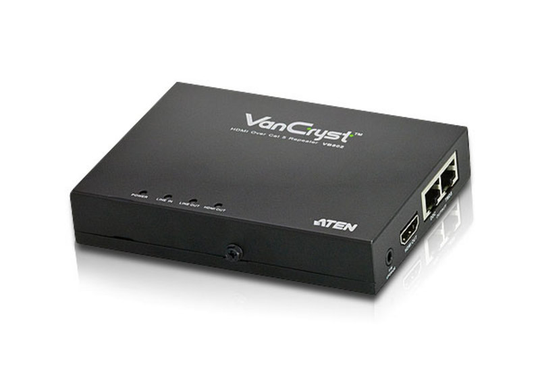 HDMI Extension Over Network Cable, 60m, HDCP, Cat5e, Black. Makes It Easy To Extend The HDMI Signal