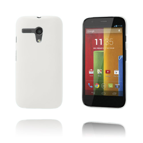 Hard Shell (Valkoinen) Motorola Moto G Suojakuori