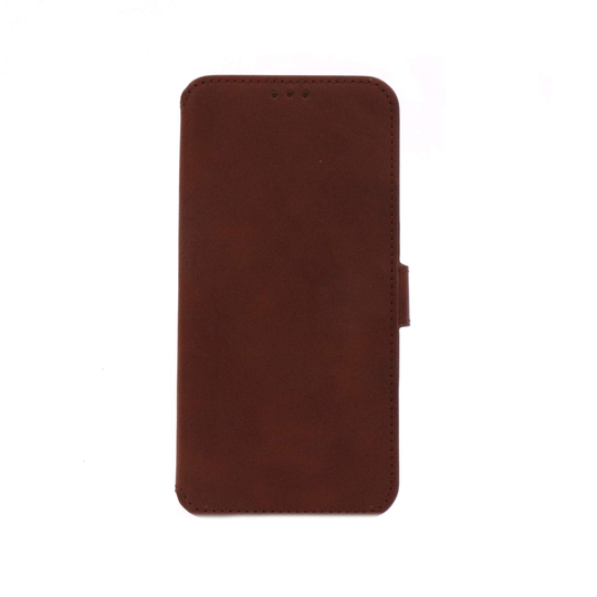 NovaNL Bookcase Volume 1.0 suojakotelo Samsung Galaxy A20 2019 - ruskea