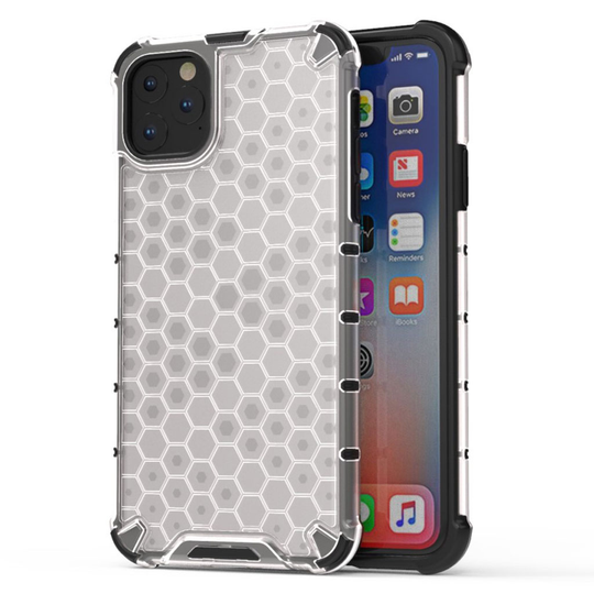 Bofink Honeycomb iPhone 11 Pro kuoret - Valkoinen