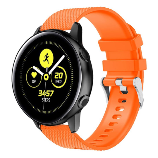 Samsung Galaxy Watch Active silicone watch band - Orange