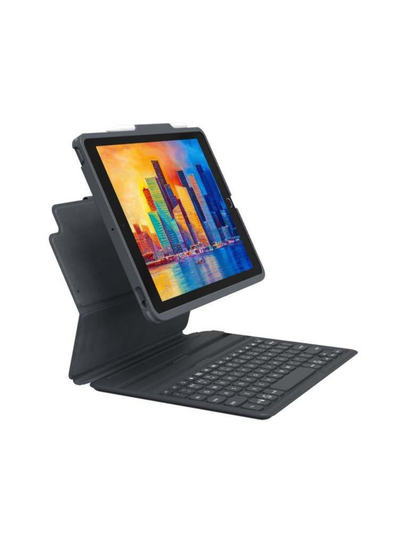 Pro keys 10.2"" ipad nordic -suojakuori näppäimistöllä (musta)
