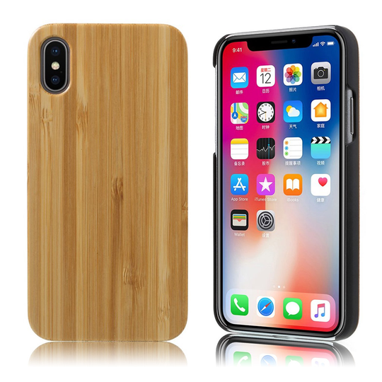 iPhone X uniikki suojakuori - Bamboo
