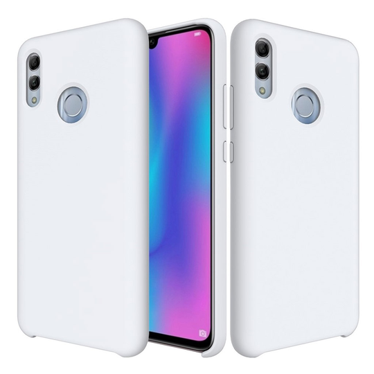 Huawei P Smart 2019 silikoni suojakotelo - Valkoinen