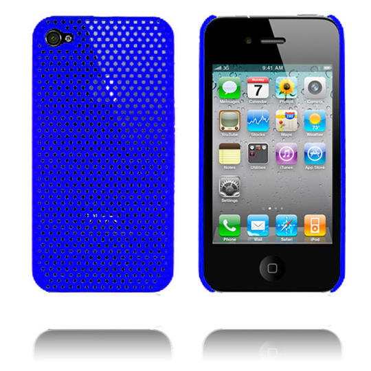 Atomic i4 (Sininen) iPhone 4 Suojakuori