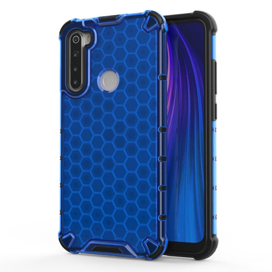 Bofink Honeycomb Xiaomi Redmi Note 8 kuoret - Sininen