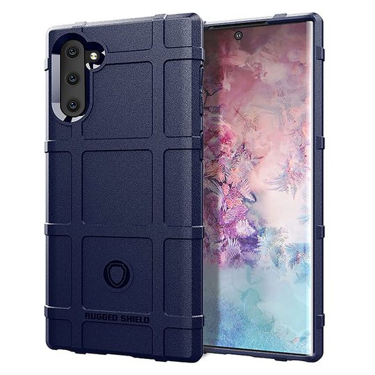 Rugged Shield Samsung Galaxy Note 10 kuoret - Sininen