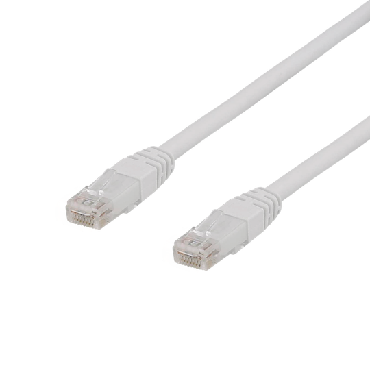 U/UTP Cat6a -laitekaapeli, 10 M, 500 MHz, Delta-sertifioitu, LSZH, Valkoinen