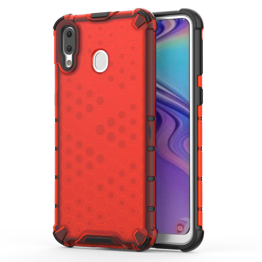 Bofink Honeycomb Samsung Galaxy M20 kuoret - Punainen