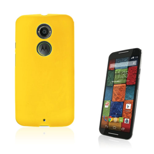 Sund (Keltainen) Motorola Moto X2 Suojakuori