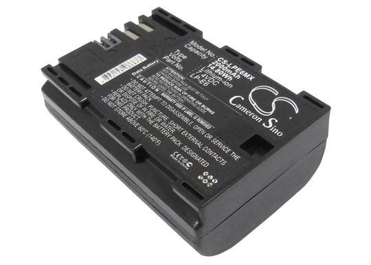 Canon LP-E6 LP-E6N akku 2000 mAh