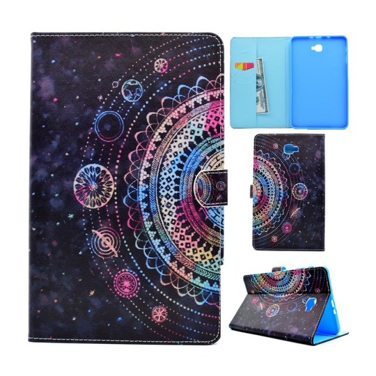 Samsung Galaxy Tab A 10.1 (2016) uniikki kotelo - Kaunis kuvio