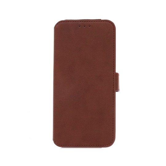 NovaNL Bookcase Volume 1.0 suojakotelo Huawei P Smart 2019 - ruskea