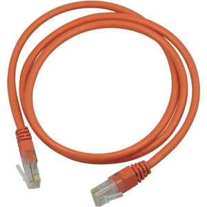 U/UTP Cat5e Laitekaapeli, 1m, 100MHz, Delta-sertifioitu, Oranssi