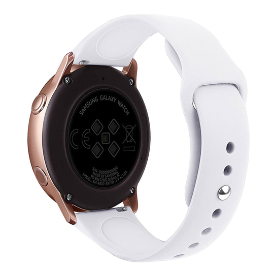 Samsung Galaxy Watch Active 20mm durable watchband - White