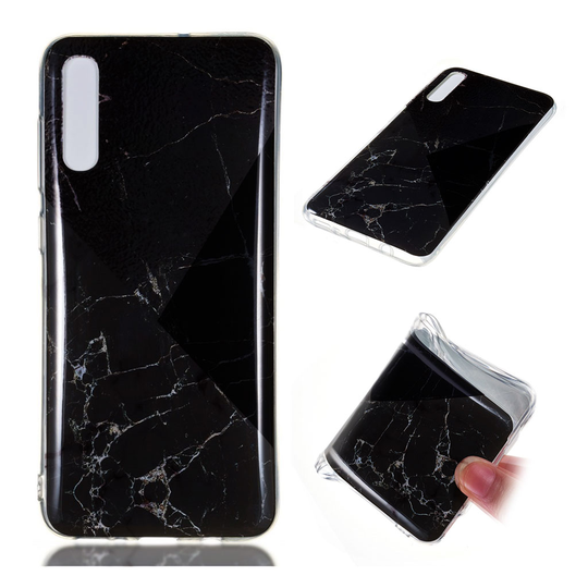Samsung Galaxy A70 simple marble pattern case - Style D