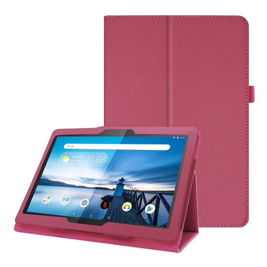 Lenovo Tab P10 litsi nahkainen suojakotelo - Rose