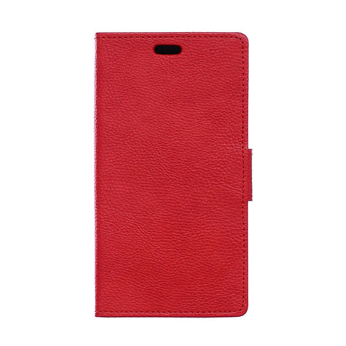 Mankell Samsung Galaxy J1 (2016) Nahkakotelo Korttitaskuilla - Punainen