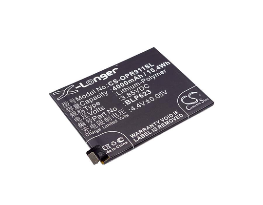 OPPO CPH1611 CPH1613 F3 Plus akku 4000mAh