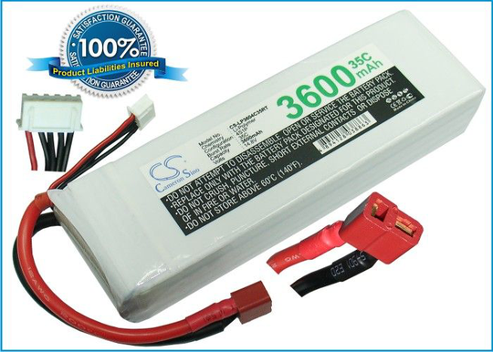Li-Po akku 3600mAh 14 8V 35C