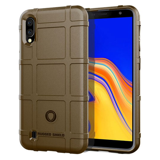 Rugged Shield Samsung Galaxy A10 kuoret - Ruskea