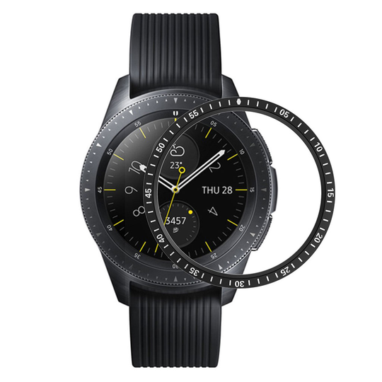 Samsung Galaxy Watch (42mm) stainless steel bezel - Black
