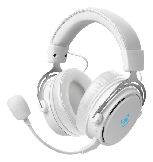 WH90 Langattomat Pelikuulokkeet, 17 H Käyttöaika, 2,4 GHz USB-vastaanotin, 1100 MAh Akku, 50 Mm El