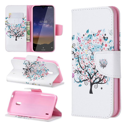 Wonderland Nokia 2.2 kotelot - Kukkainen Puu
