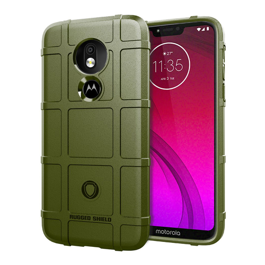 Motorola Moto G7 Power anti-shock case - Green