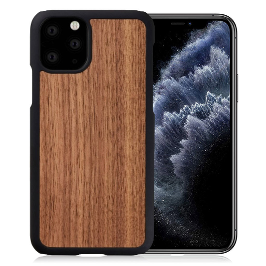 Man&Wood premium case for iPhone 11 Pro - Black Walnut