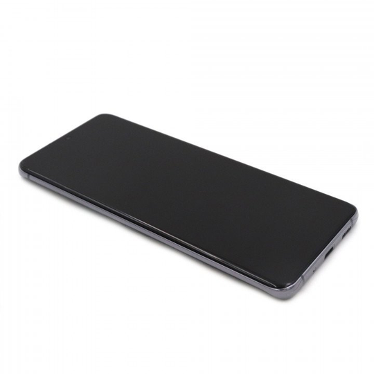 Samsung Galaxy S20 Ultra Näyttö rungolla - Harmaa / Cosmic Grey (Alkuperäinen)