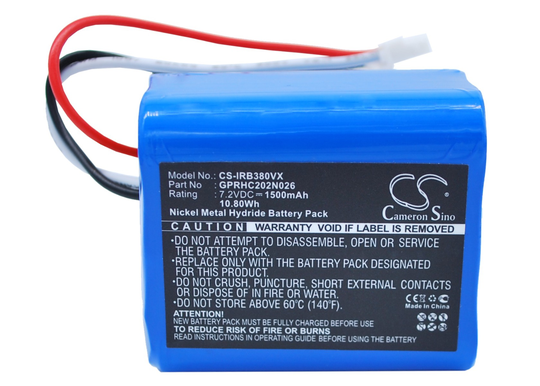 iRobot 5200B Braava 380 Braava 380T akku 1500mAh / 10.80Wh